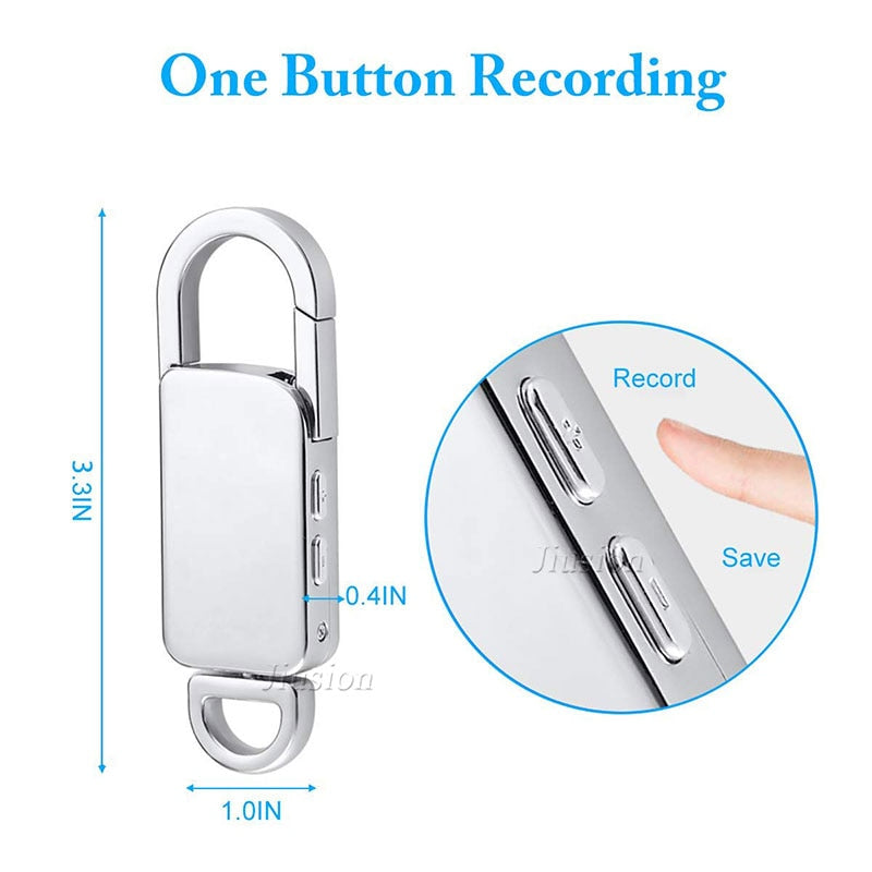 8GB Keychain Voice Recorder Dictaphone by HitMyNeed