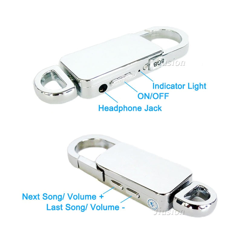 8GB Keychain Voice Recorder Dictaphone by HitMyNeed