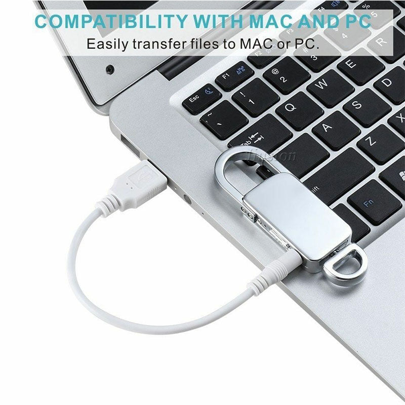 8GB Keychain Voice Recorder Dictaphone by HitMyNeed