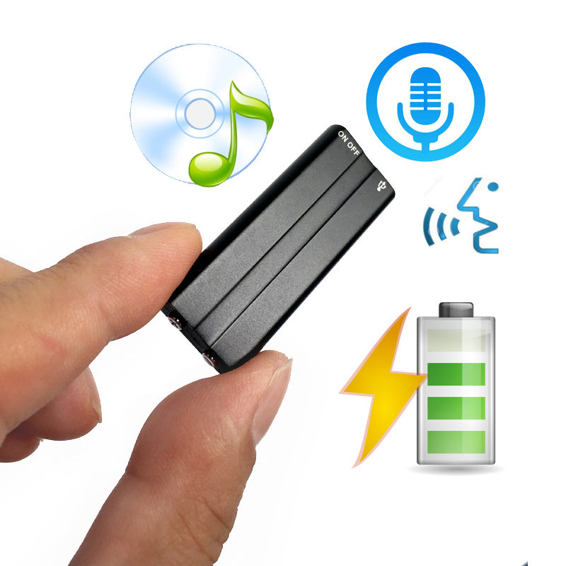 8GB Mini Voice Activated Recorder & MP3 Player by HitMyNeed