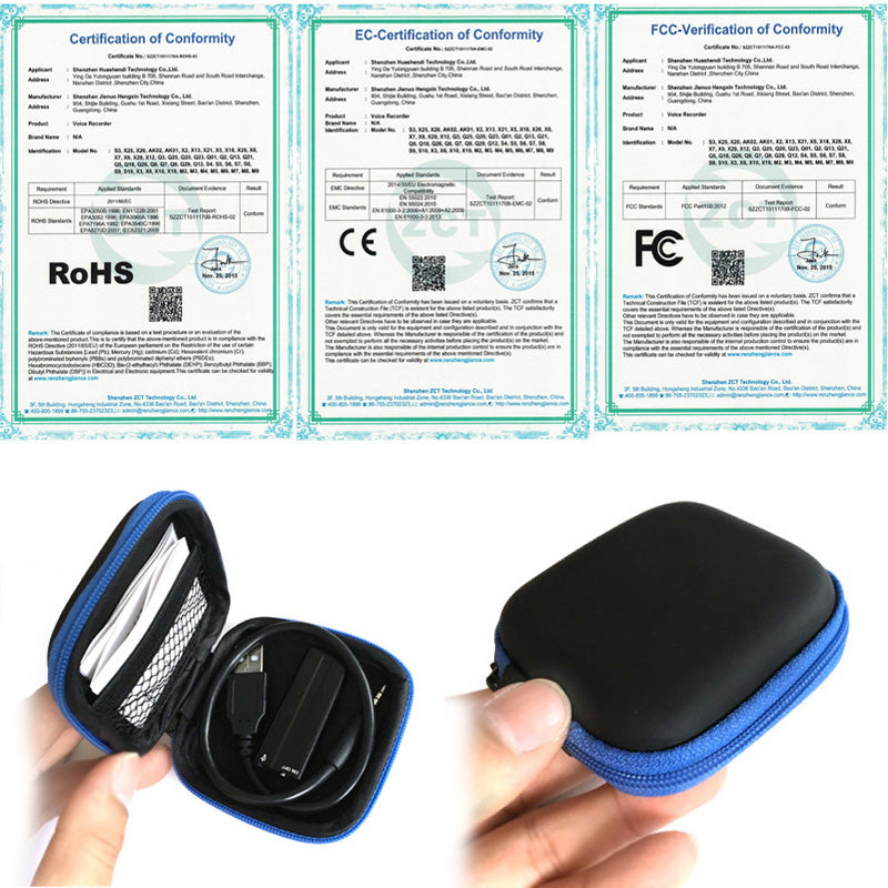 8GB Mini Voice Activated Recorder & MP3 Player by HitMyNeed