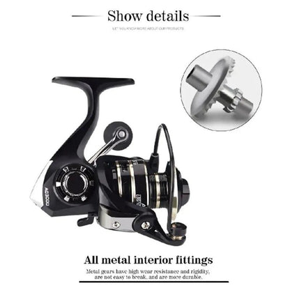8kg Max Drag Spinning Reel with Metal Spool by HitMyNeed