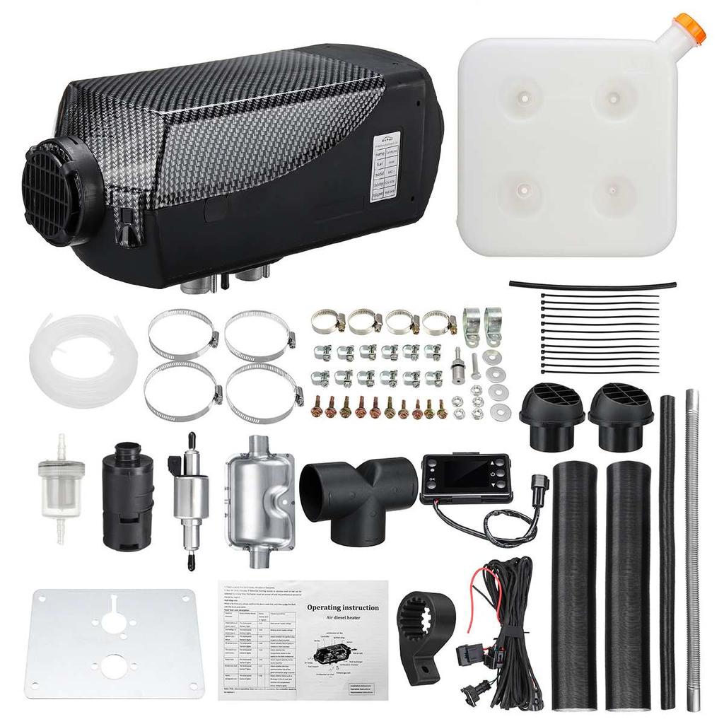 8kW 12V Diesel Air Heater with 15L Tank by HitMyNeed