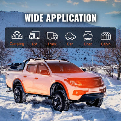 8kW Diesel Air Heater with LCD and Remote Control by HitMyNeed