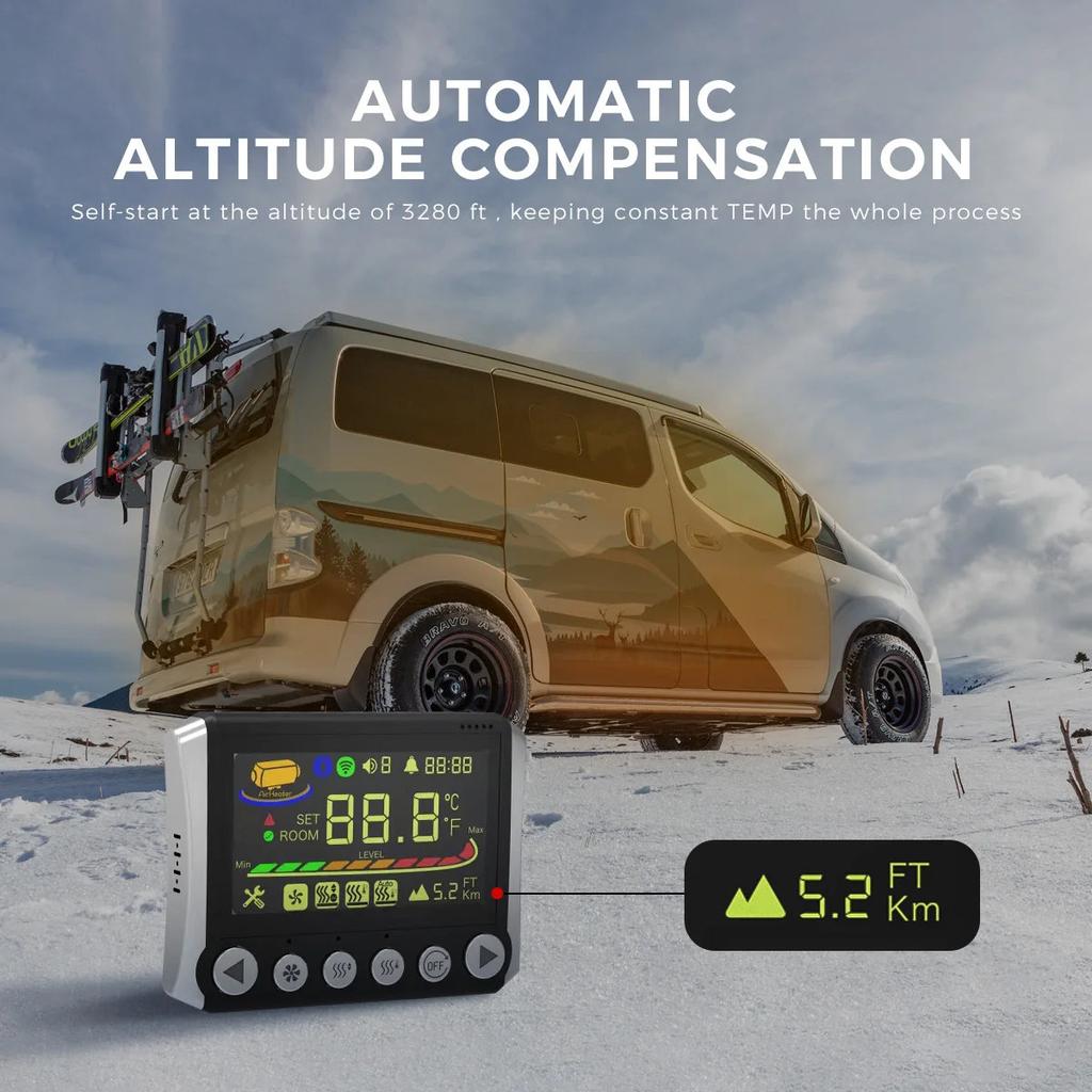 8KW Toolbox Diesel Air Heater with APP & Dual Power by HitMyNeed