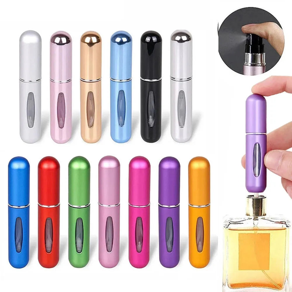 8ml Refillable Perfume Atomizer Travel Spray Bottle by HitMyNeed