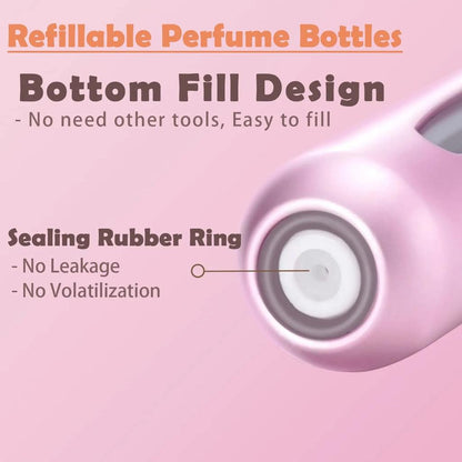 8ml Refillable Perfume Atomizer Travel Spray Bottle by HitMyNeed