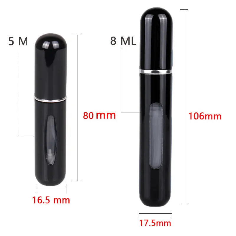 8ml Refillable Perfume Atomizer Travel Spray Bottle by HitMyNeed