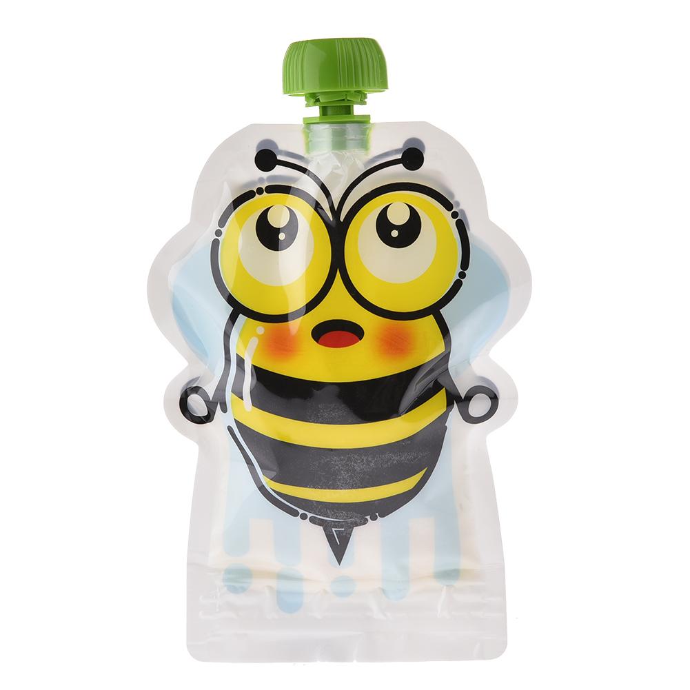 8pcs Reusable Baby Food Pouches with Caps 150ml by HitMyNeed