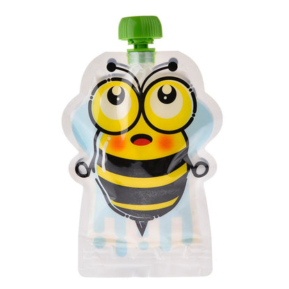 8pcs Reusable Baby Food Pouches with Caps 150ml by HitMyNeed