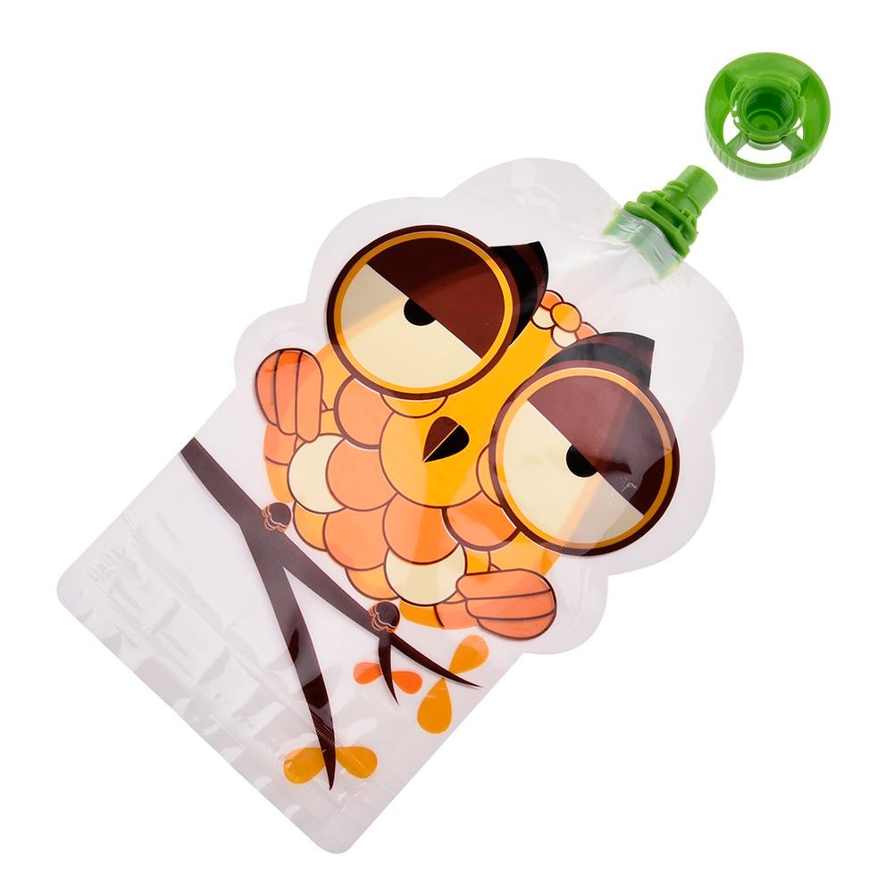 8pcs Reusable Baby Food Pouches with Caps 150ml by HitMyNeed