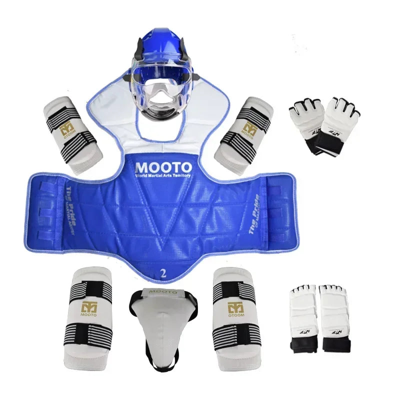 8pcs Taekwondo Protective Gear Set for Combat & Training by HitMyNeed