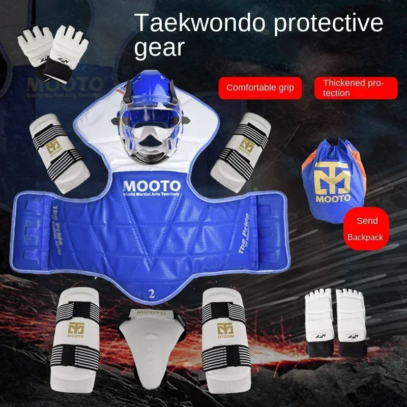 8pcs Taekwondo Protective Gear Set for Combat & Training by HitMyNeed