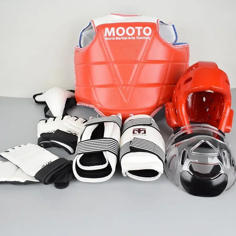 8pcs Taekwondo Protective Gear Set for Combat & Training by HitMyNeed