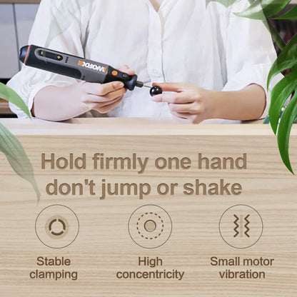 8V Cordless Rotary Tool Set with USB Charging by HitMyNeed