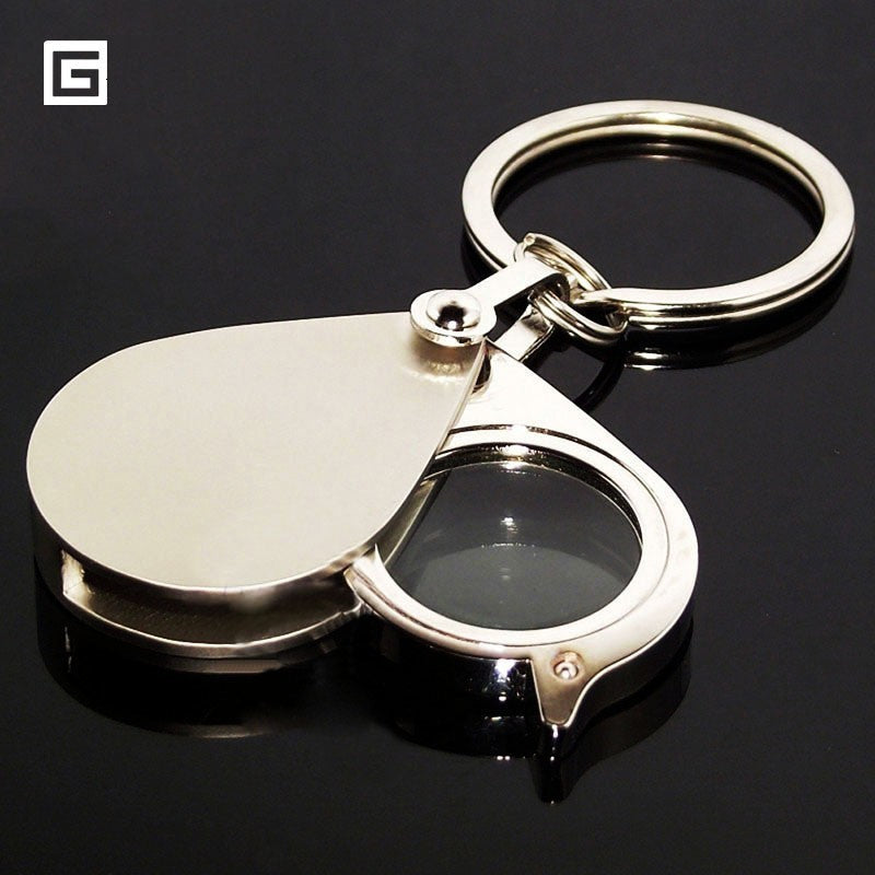 8X Folding Keychain Magnifying Glass by HitMyNeed