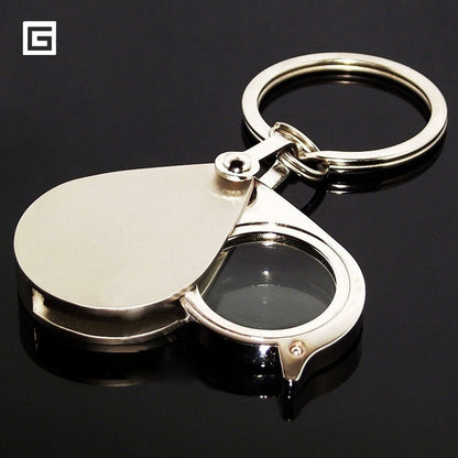8X Folding Keychain Magnifying Glass by HitMyNeed