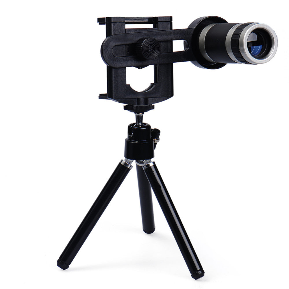 8x Mobile Phone Zoom Lens with Universal Tripod by HitMyNeed