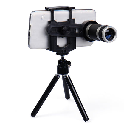 8x Mobile Phone Zoom Lens with Universal Tripod by HitMyNeed
