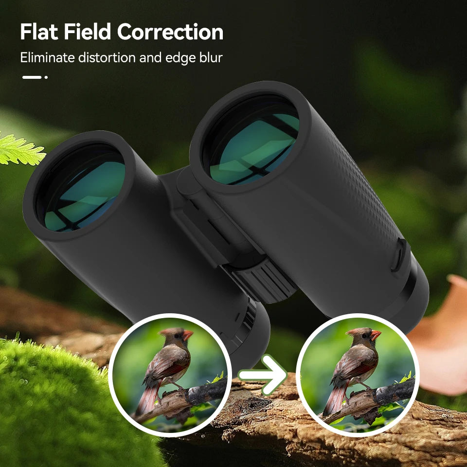 8x42 ED Flat-Field Waterproof Binoculars for Outdoors by HitMyNeed