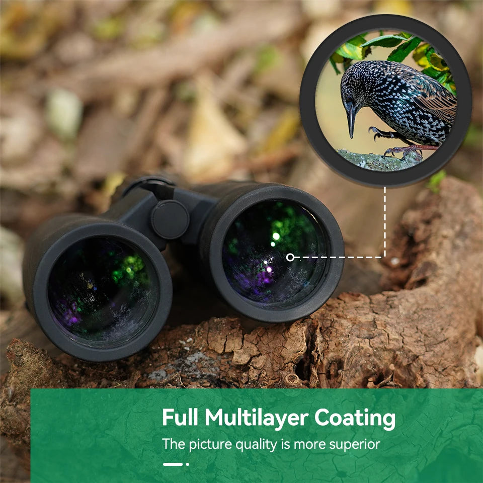 8x42 ED Flat-Field Waterproof Binoculars for Outdoors by HitMyNeed