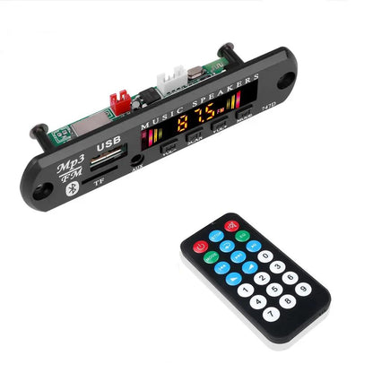 9-12V Car MP3 Decoder Board with Bluetooth 5.0 & FM by HitMyNeed