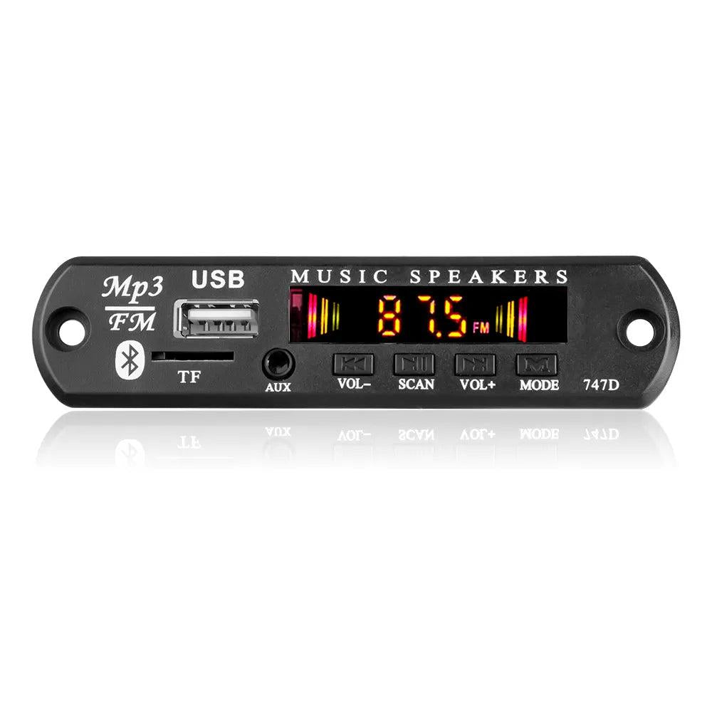 9-12V Car MP3 Decoder Board with Bluetooth 5.0 & FM by HitMyNeed