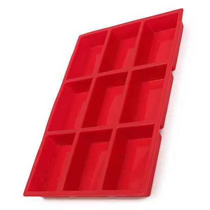 9 Hole Silicone Bread Pan for Mini Loaves by HitMyNeed