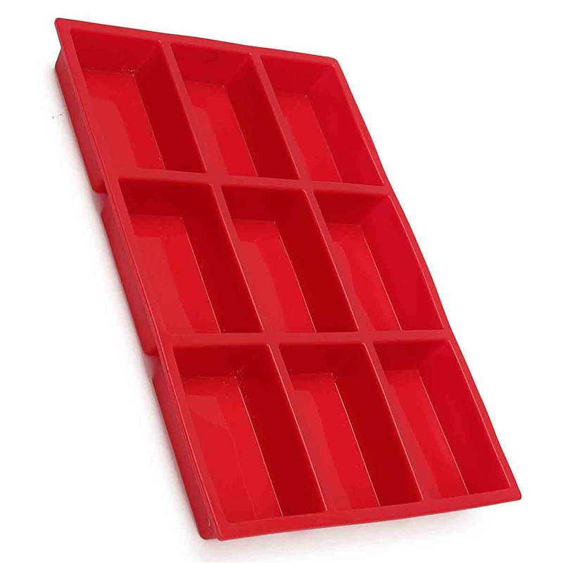 9 Hole Silicone Bread Pan for Mini Loaves by HitMyNeed