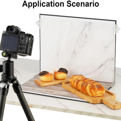 9-in-1 Double-Sided Photography Backdrop Board Kit by HitMyNeed