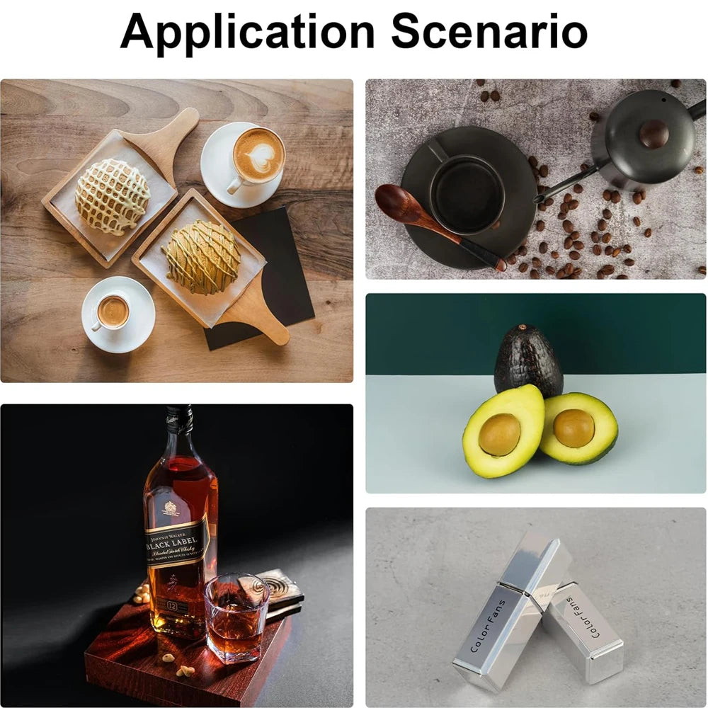 9-in-1 Double-Sided Photography Backdrop Board Kit by HitMyNeed