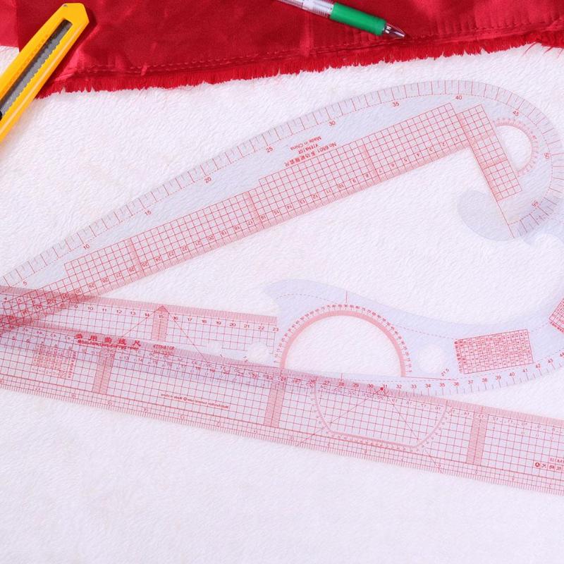 9-Piece Acrylic Sewing Ruler Set by HitMyNeed