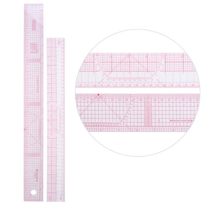 9-Piece Acrylic Sewing Ruler Set by HitMyNeed
