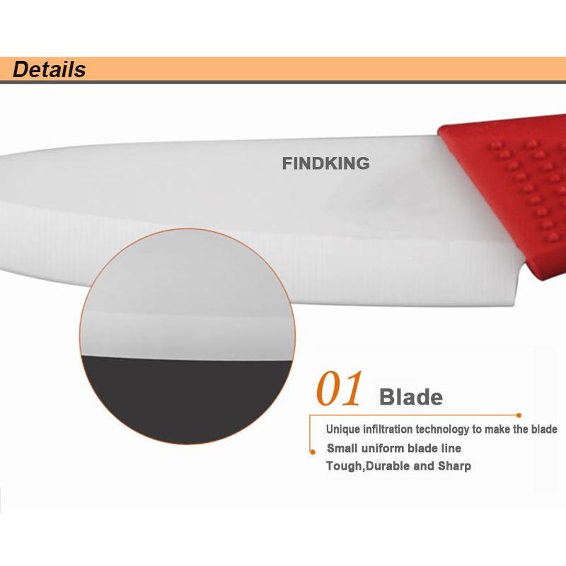 9-Piece Ceramic Knife Set with Peeler & Blade Covers by HitMyNeed
