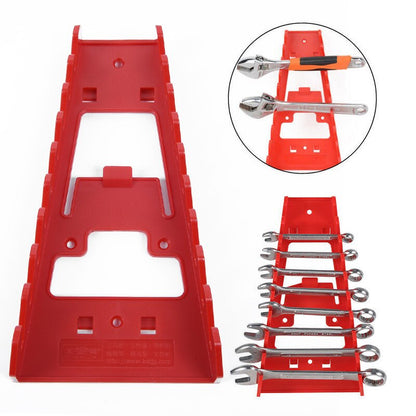 9-Slot Wall Mount Wrench Holder Organizer Rack by HitMyNeed