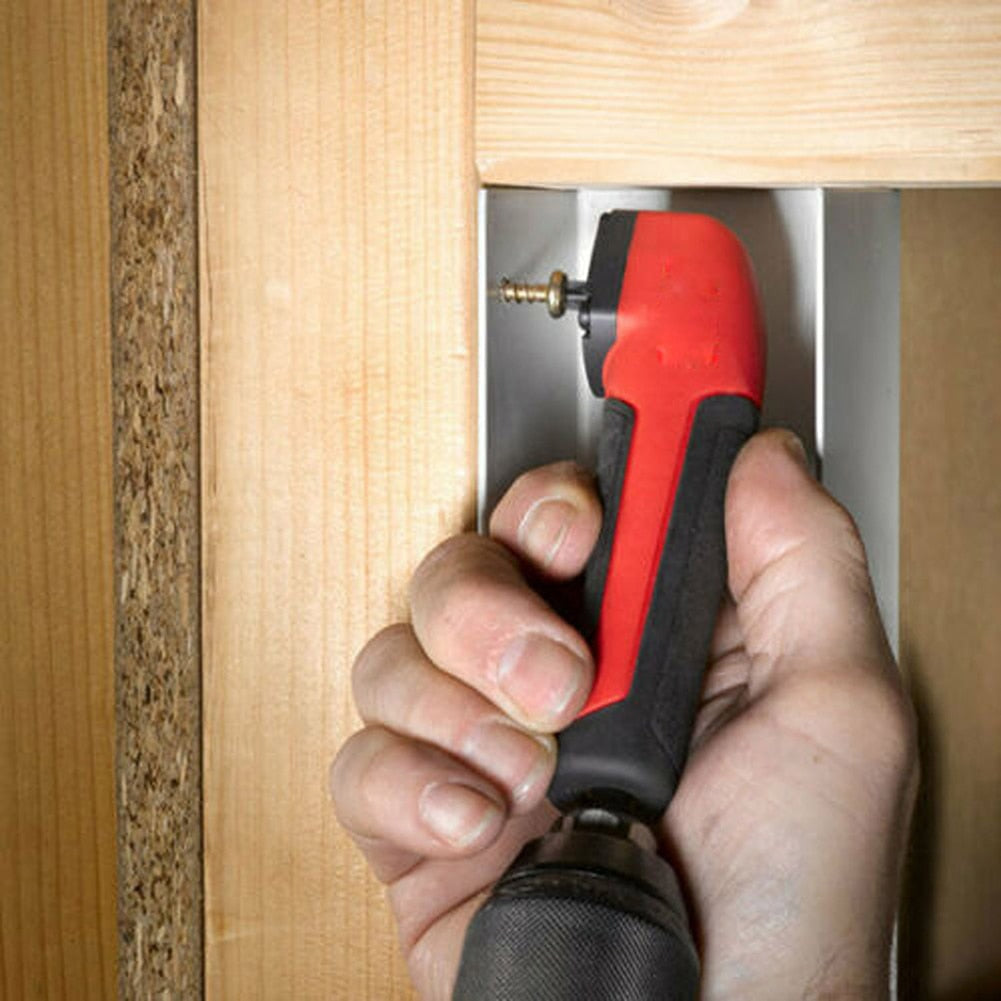 90 Degree Right Angle Drill Attachment 1/4" Hex by HitMyNeed