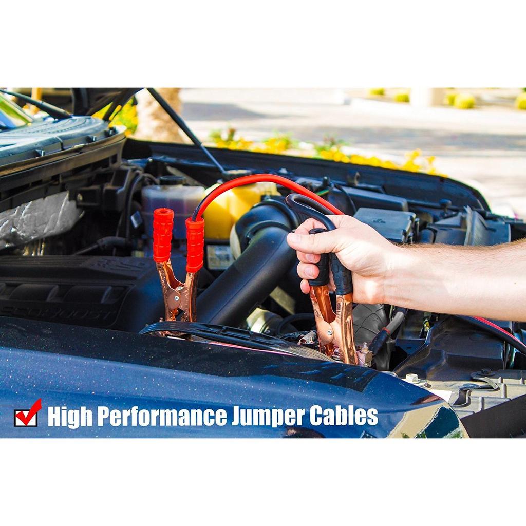 90-Piece Roadside Emergency Kit with Jumper Cables by HitMyNeed