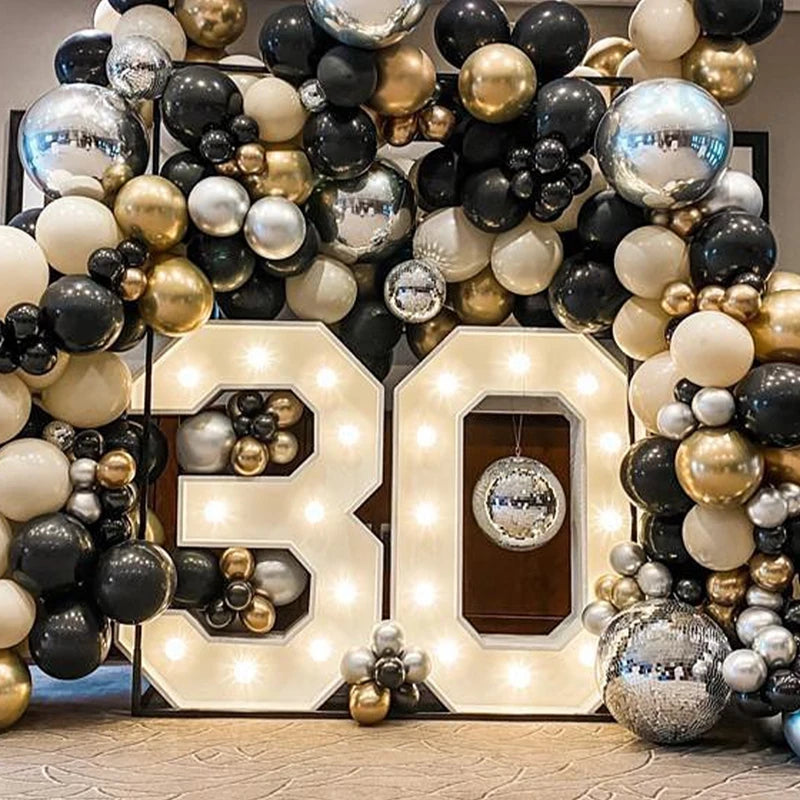 91.5cm Giant LED Light Up Number for Parties by HitMyNeed