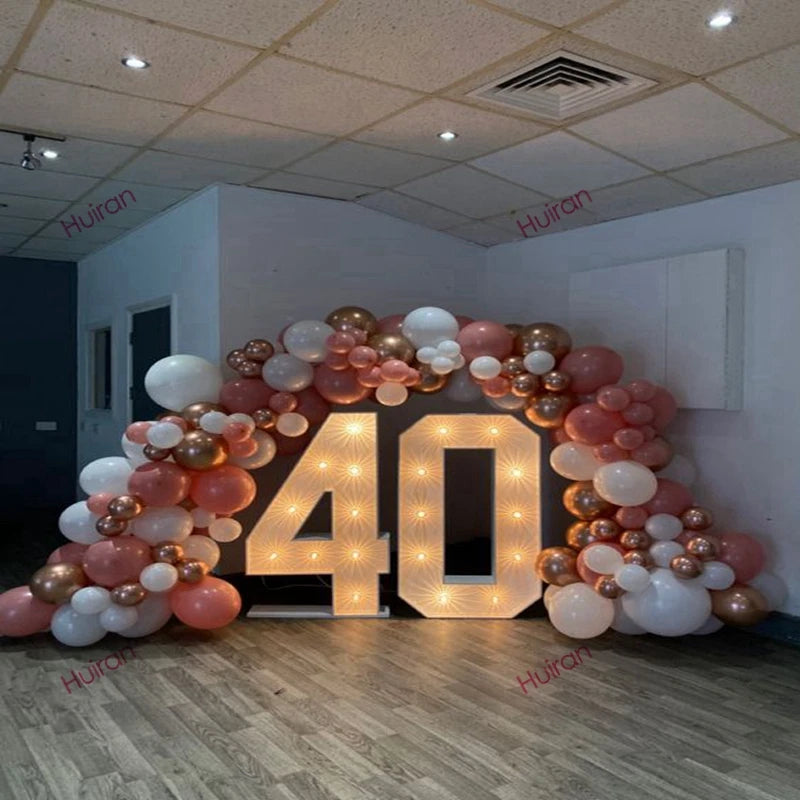 91.5cm Giant LED Light Up Number for Parties by HitMyNeed