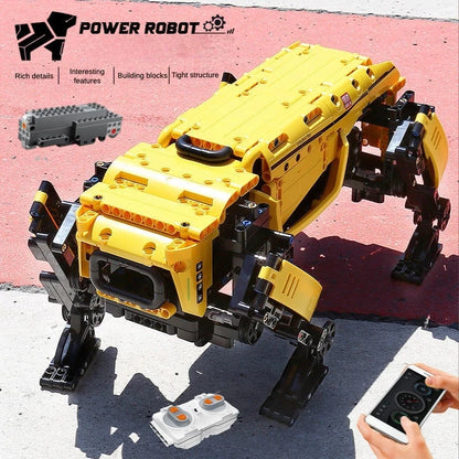 936PCS RC Motorized Robot Dog Building Set by HitMyNeed