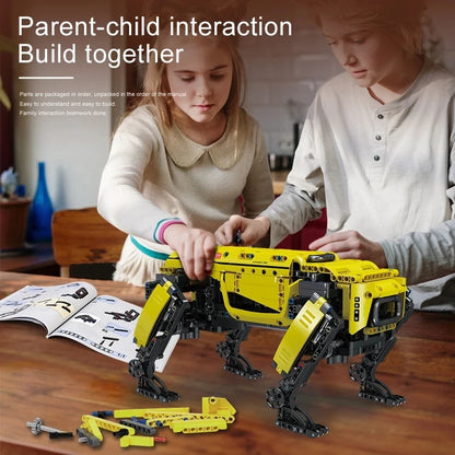 936PCS RC Motorized Robot Dog Building Set by HitMyNeed