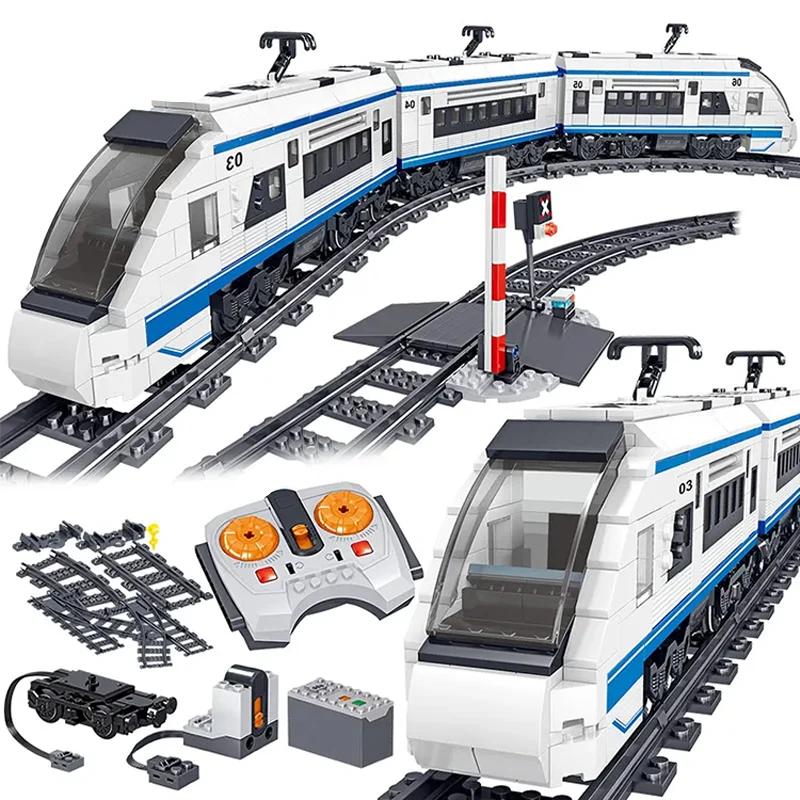 941pcs City Electric RC High-Speed Rail Train Set by HitMyNeed