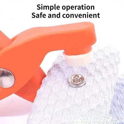 9.5mm Snap Button Pliers Set with 50 Metal Snaps by HitMyNeed