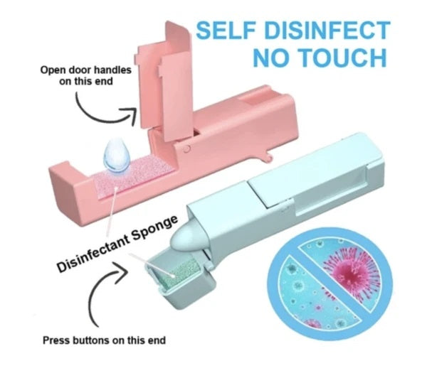 No-Touch Elevator Stick Hand Tool