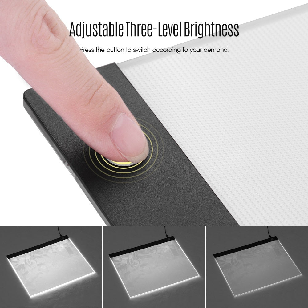 A3 LED Tracing Pad Light Box Drawing Board by HitMyNeed