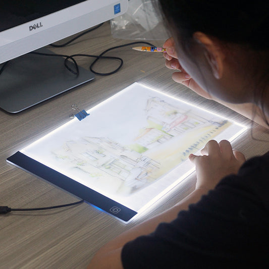 A4 LED Drawing Board Light Pad for Tracing by HitMyNeed