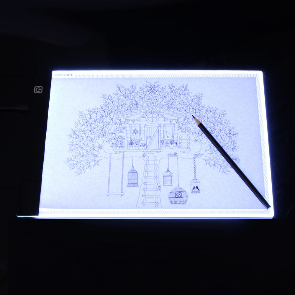 A4 LED Light Pad Drawing and Tracing Board by HitMyNeed