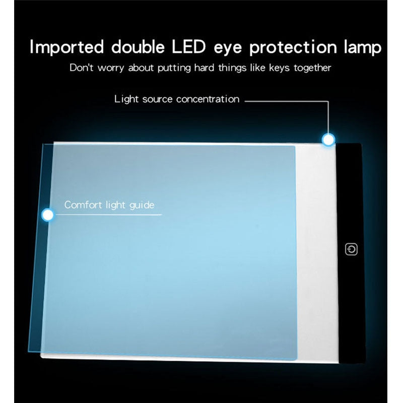 A5 LED Drawing Pad with Adjustable Brightness by HitMyNeed