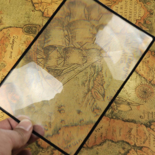 A5 PVC Magnifying Sheet for Easy Reading by HitMyNeed