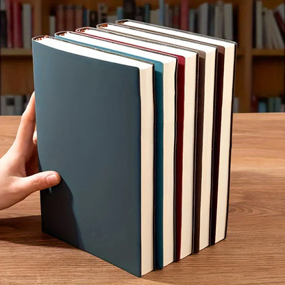 A5 Soft Leather Notebook With 120 Pages, Waterproof Cover by HitMyNeed